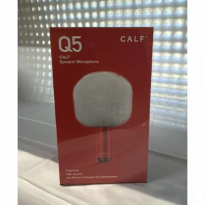 CALF Q5 Bluetooth Speaker Microphone, 360° Surround, Sound Effects, Red