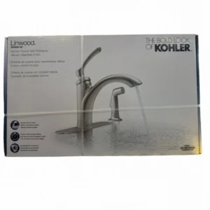 Kohler Linwood R29669-VS Kitchen Faucet with Sidespray Polished Chrome